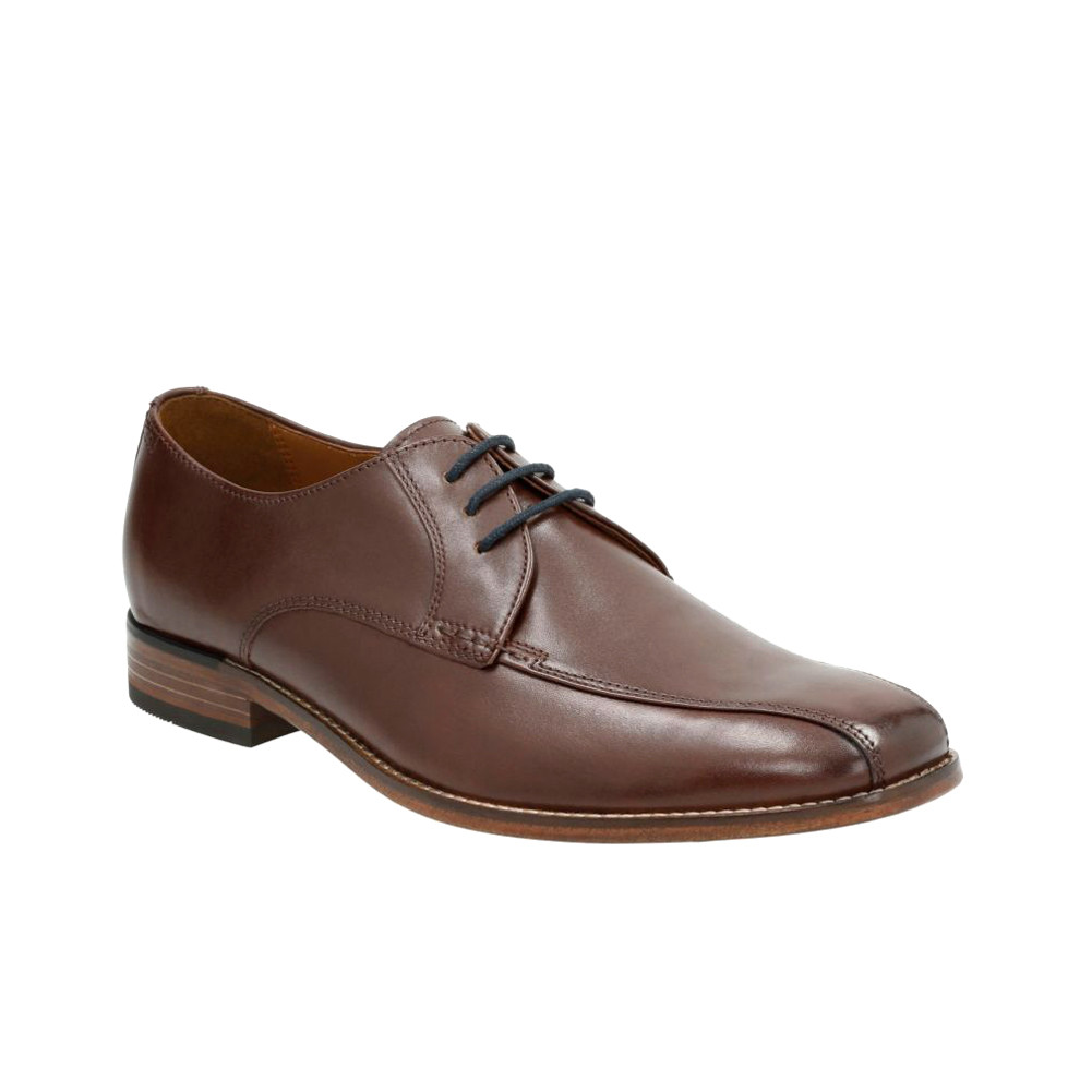 Bostonian Narrate Walk chestnut leather dress shoe