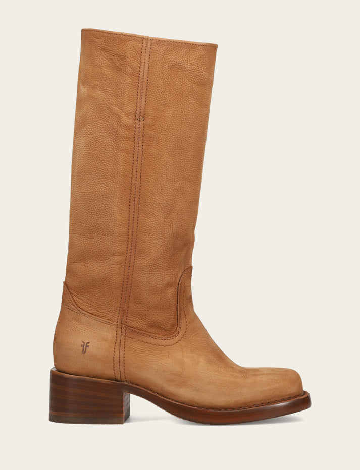 Frye Campus 14L light brown leather boot, representative product photography
